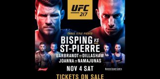 UFC – 4 Noviembre 2017