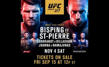 UFC – 4 Noviembre 2017