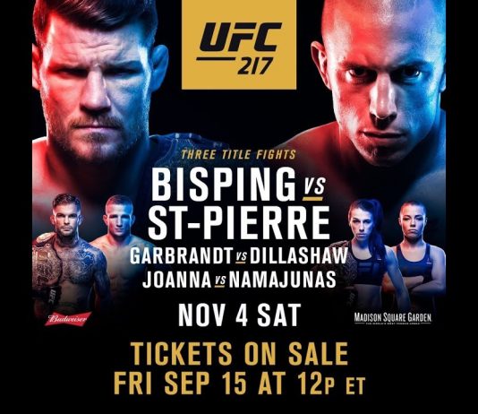 UFC – 4 Noviembre 2017