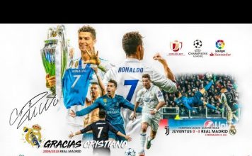 Gracias Cristiano Ronaldo 2018