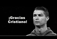 Cristiano Ronaldo la despedida