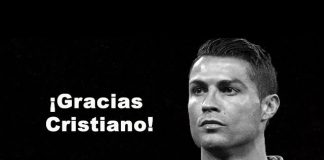 Cristiano Ronaldo la despedida