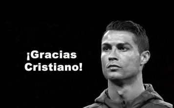 Cristiano Ronaldo la despedida