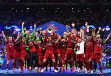 CAMPEON DE LA UEFA CHAMPIONS LEAGUE – LIVERPOOL 2 – TOTTENHAM 0