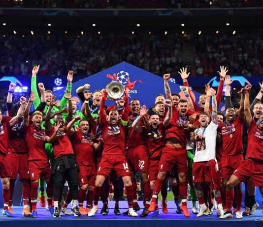 CAMPEON DE LA UEFA CHAMPIONS LEAGUE – LIVERPOOL 2 – TOTTENHAM 0